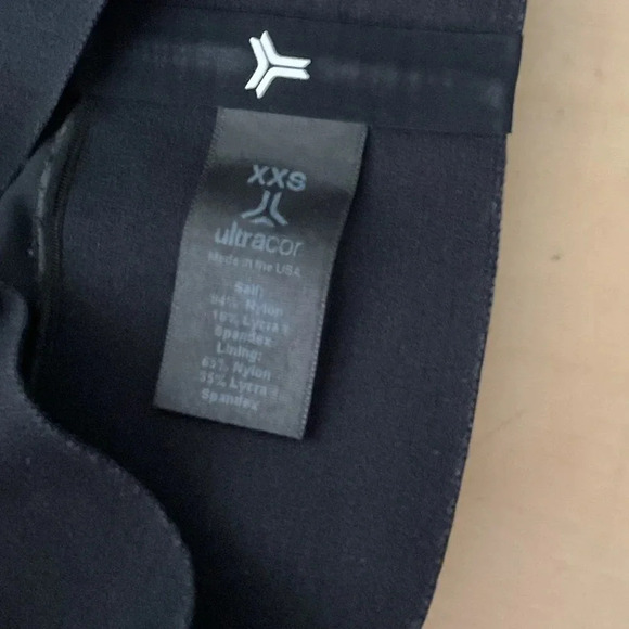 Ultracor performance leggings. Black XXS - Picture 2 of 8